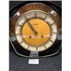 Image 2 : Mid Century Amigo Wind up Wall Clock NO key Approx: 11x12.5"