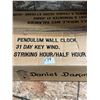 Image 7 : Daniel Dakota Pendulum clock 31 Day Key wind w/box Approx 26"T 13.75"W 5"D