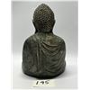 Image 3 : Vintage Cast Metal Buddha Statue Figure Approx: 7" x 4.75"