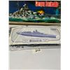 Image 4 : Vintage Sealed Aurora Plastic Model Kit German Battleship Bismarck 1:600