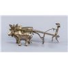 Image 1 : Vietnamese Silvered Statue Plow and Cows
