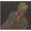 Image 4 : Austrian Linocut on Paper Signed Egon Schiele