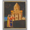 Image 1 : Soviet Armenia Enameled Cloisonne Panel