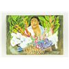 Image 2 : Mexican Oil on Paper Signed Diego Rivera