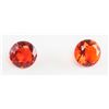 Image 1 : 0.40ct Round Cut Red Natural Spinel AGI