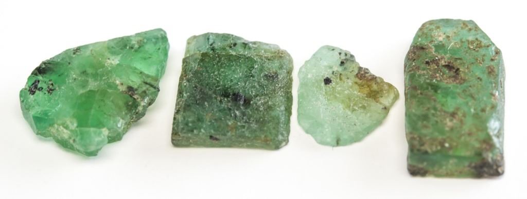 12.00ct Irr. Shape Green Natural Sapphire GLI