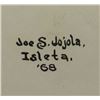 Image 3 : ISLETA INDIAN POTTERY PLATE ( JOE S JOJOLA)