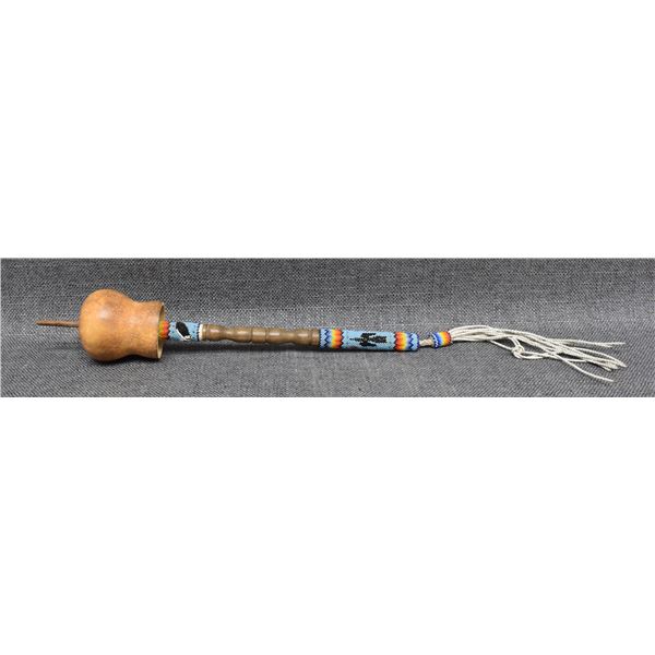 PLAINS INDIAN PEYOTE RATTLE