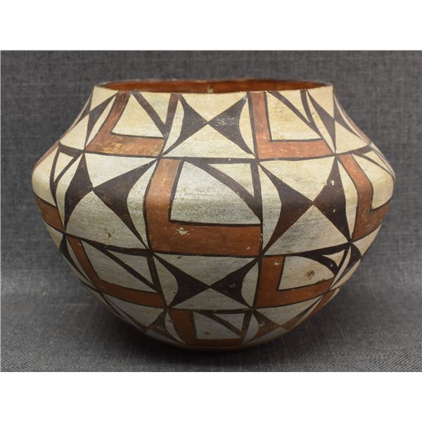 ACOMA INDIAN POTTERY OLLA