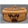 Image 4 : WASHOE INDIAN LIDDED BASKET