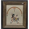 Image 1 : KIOWA INDIAN PAINTING (KAULAY ERNESTINE)