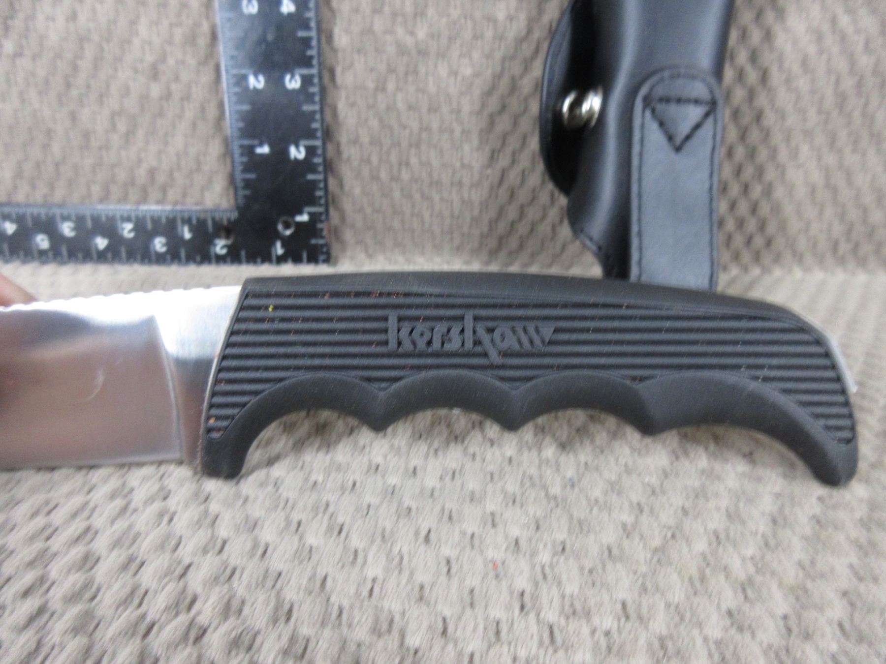 NEW Kershaw Fixed Blade Knife 1029 With Sheath