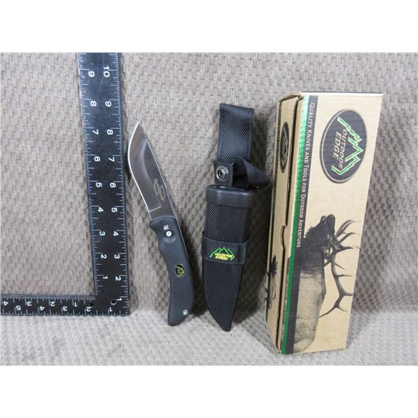 NEW - Outdoor Edge Swing Blade Double Edge Knife