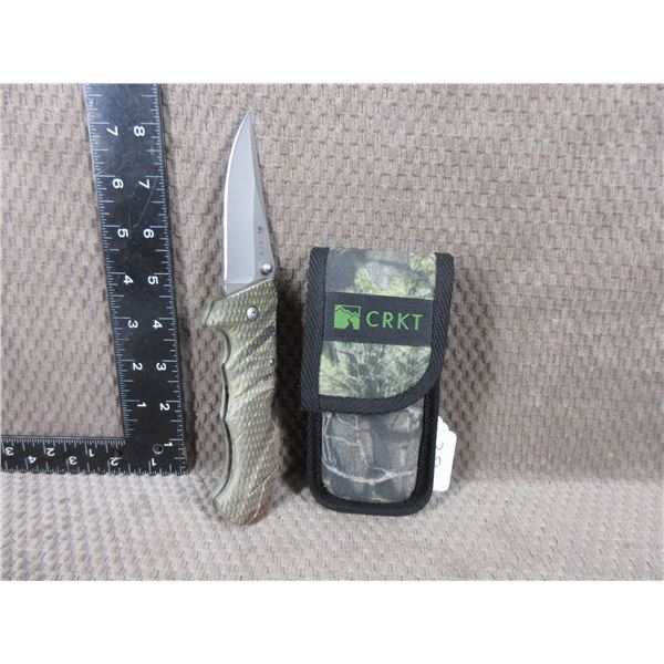 NEW - Crkt Cascade Knife with Sheath