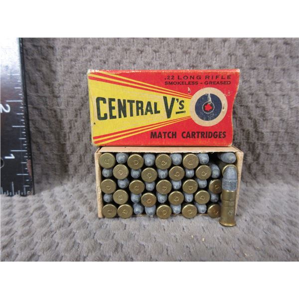 Collector Ammo 22LR Central V's CIL - Box of 50