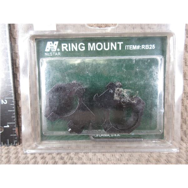 NcSTAR 1" Rings for 22 Rimfire Rifle