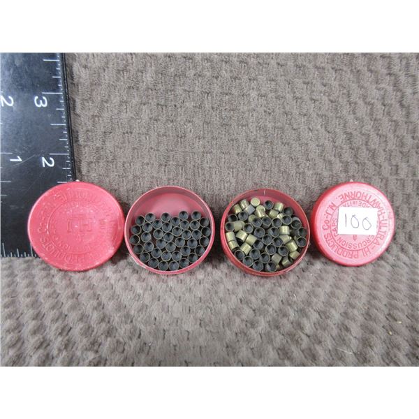 2 Hawthorne Percussion Caps