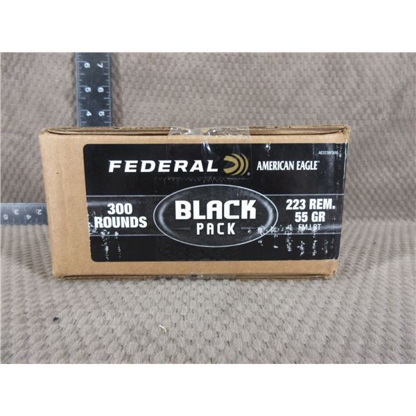 223 Federal 55gr FMJ - Sealed Box of 300