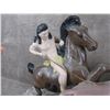 Image 4 : Buffalo Hunt Statue 21" Length x 13" Height