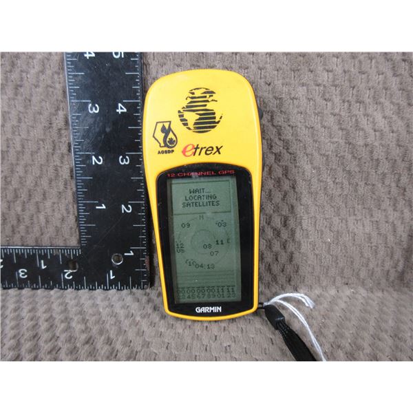 Garmin Etrex GPS - Working When Catalogued