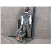 Image 2 : Cowboy Statue With Saddle - 19" Tall