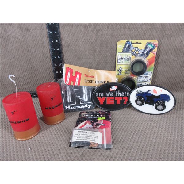 Misc. Trailer Hitch Covers, Binoc Covers, Muzzle Mits