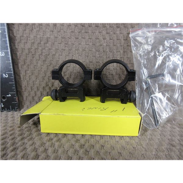 NEW - 1" Rings - Weaver Type Base