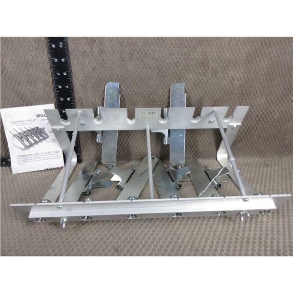 Standard Multi-Fletcher - Fletches 6 Arrows in One Jig