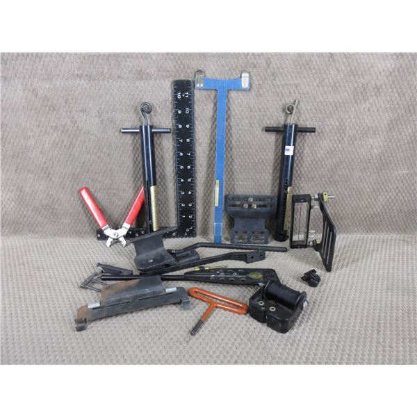 Box of Misc. Archery Parts and Tools