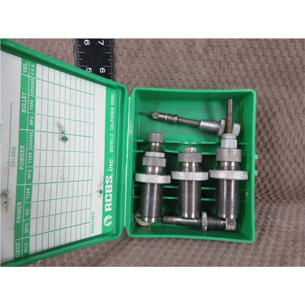 475 ACP RCBS - 3 Die Set - Used - With Spare Pieces
