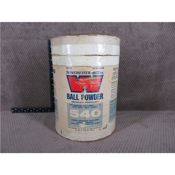 Winchester 540 Powder 2 Lbs 6 Oz or 1.7 Kg