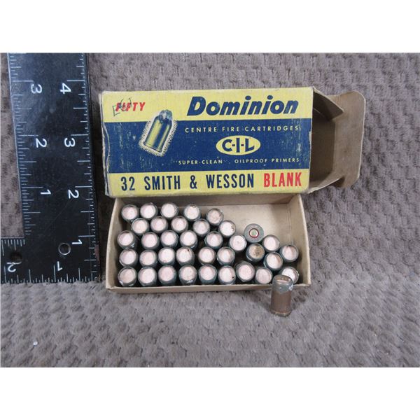Collector Ammo - 32 S&W Blanks Dominion