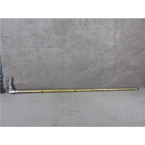 Walking Cane - Silver on Antler