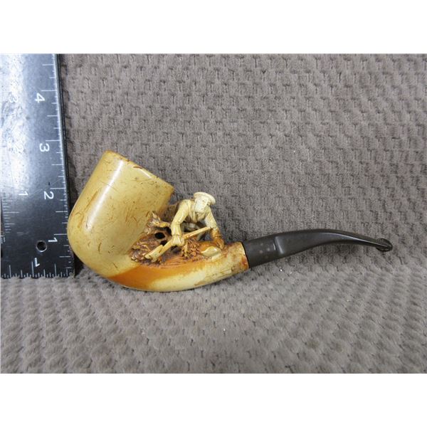 Meerschaum Pipe - 1890's - Scottish Huntsman