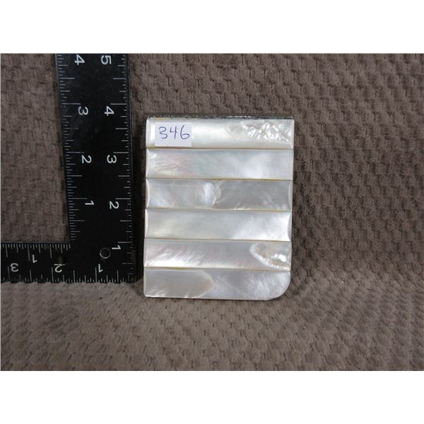 Elgin American Mother of Pearl Cigarette Case