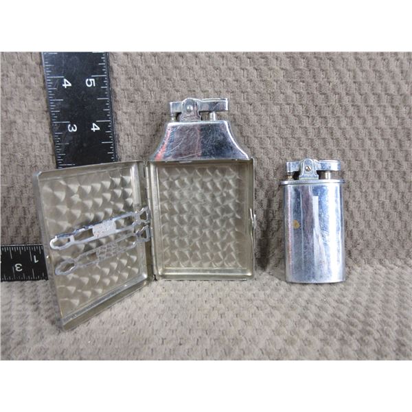 Vintage Lighters - Corona, Fire-Light Cigarette Case/Lighter