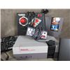 Image 4 : Nintendo 1985 Model NES-001 with 4 Games