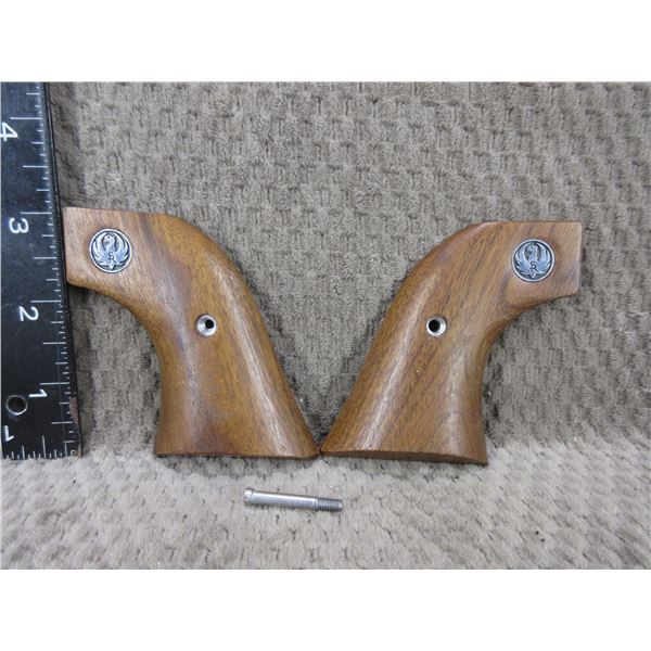 Ruger Vaquero Wood Grips With Screw