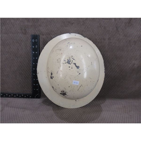 White Metal Helmet - Inside says US Gov't Property OCD