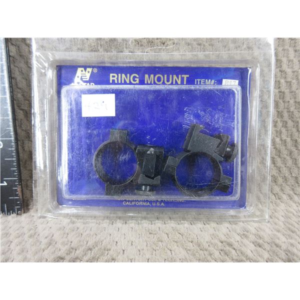 NcSTAR 1" Rings for 22 Rimfire Rifle