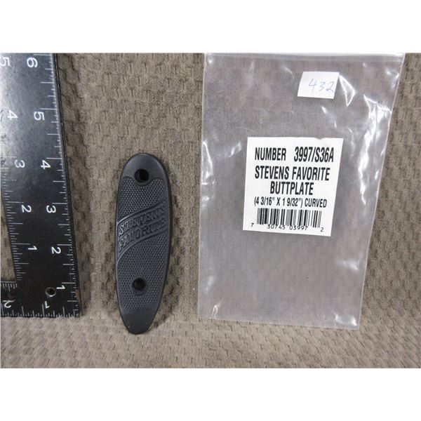 J.Stevens Favorite Butt Plate