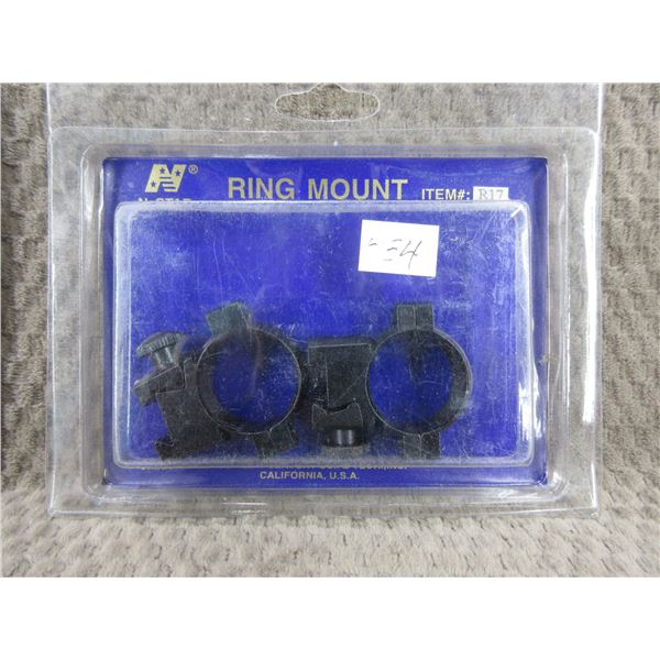 1" Rings for 22 Rimfire Rifle