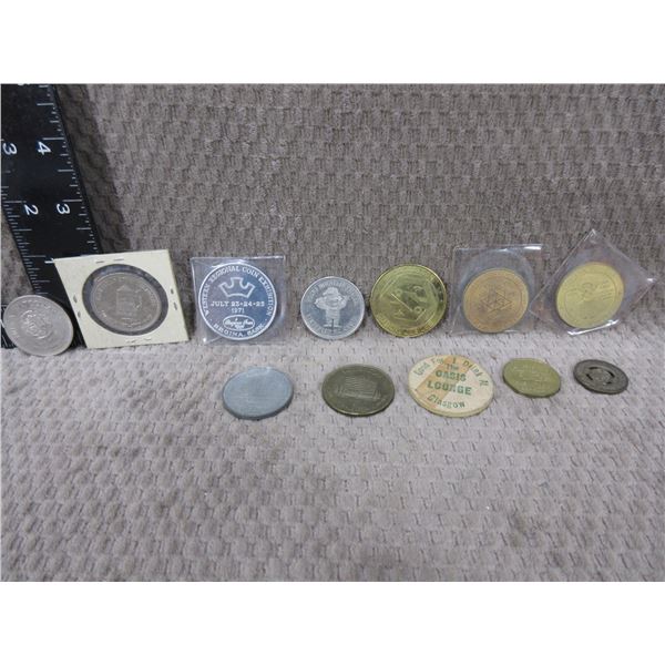 12 Various Tokens