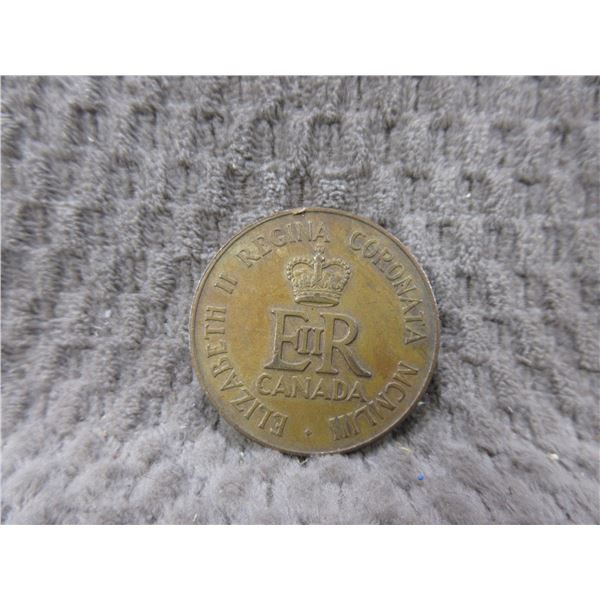 Queen Elizabeth Canada ER Coin