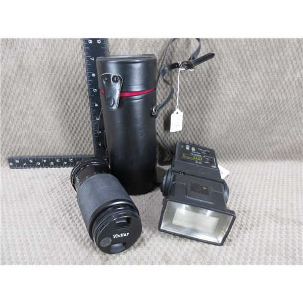 Optex Hase(UV) 55mm Vivitar 75-200 1:4.5, Soligor 30D