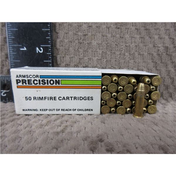 Collector Ammo - .22 LR 37gr HP Armscor Precision