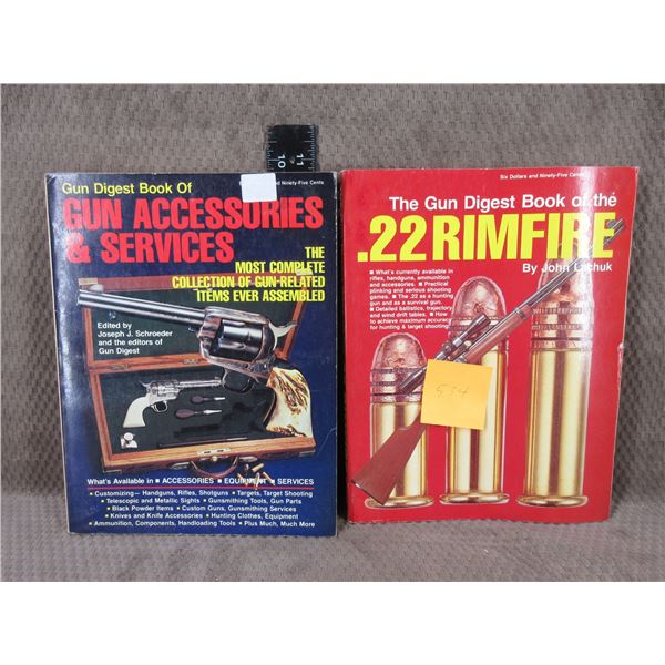 2 Books - .22 Rimfire & Gun Accessories & Service