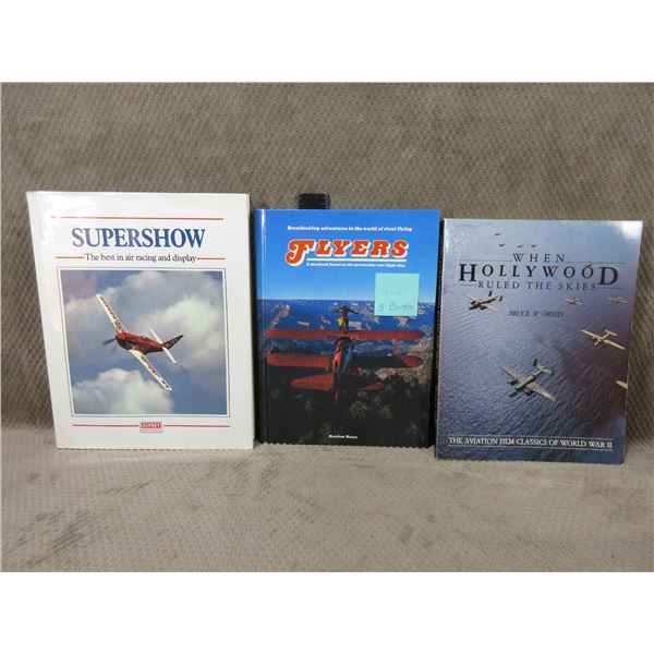 3 Books - Airplane Related