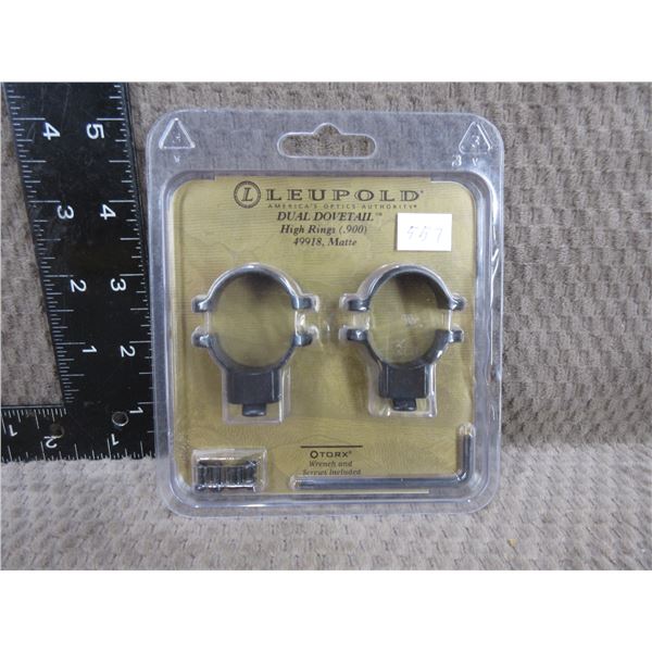 NEW - Leupold Dual Dovetail High Rings