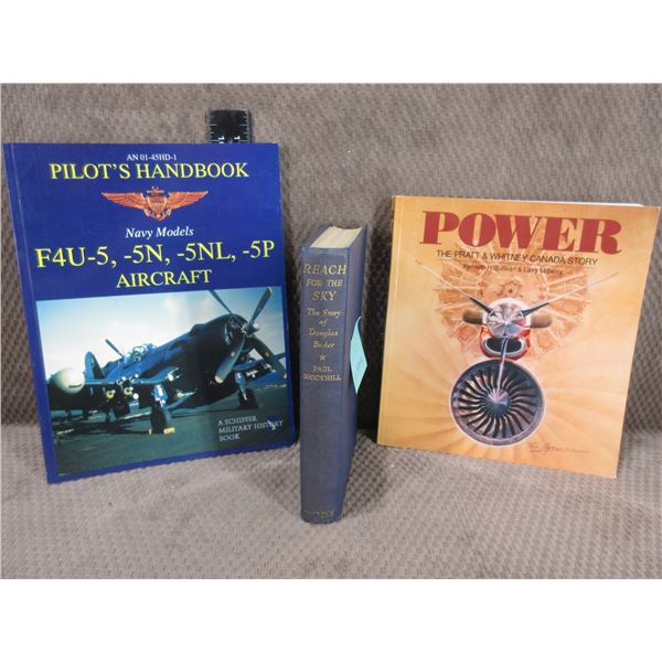 3 Books - Airplane Related